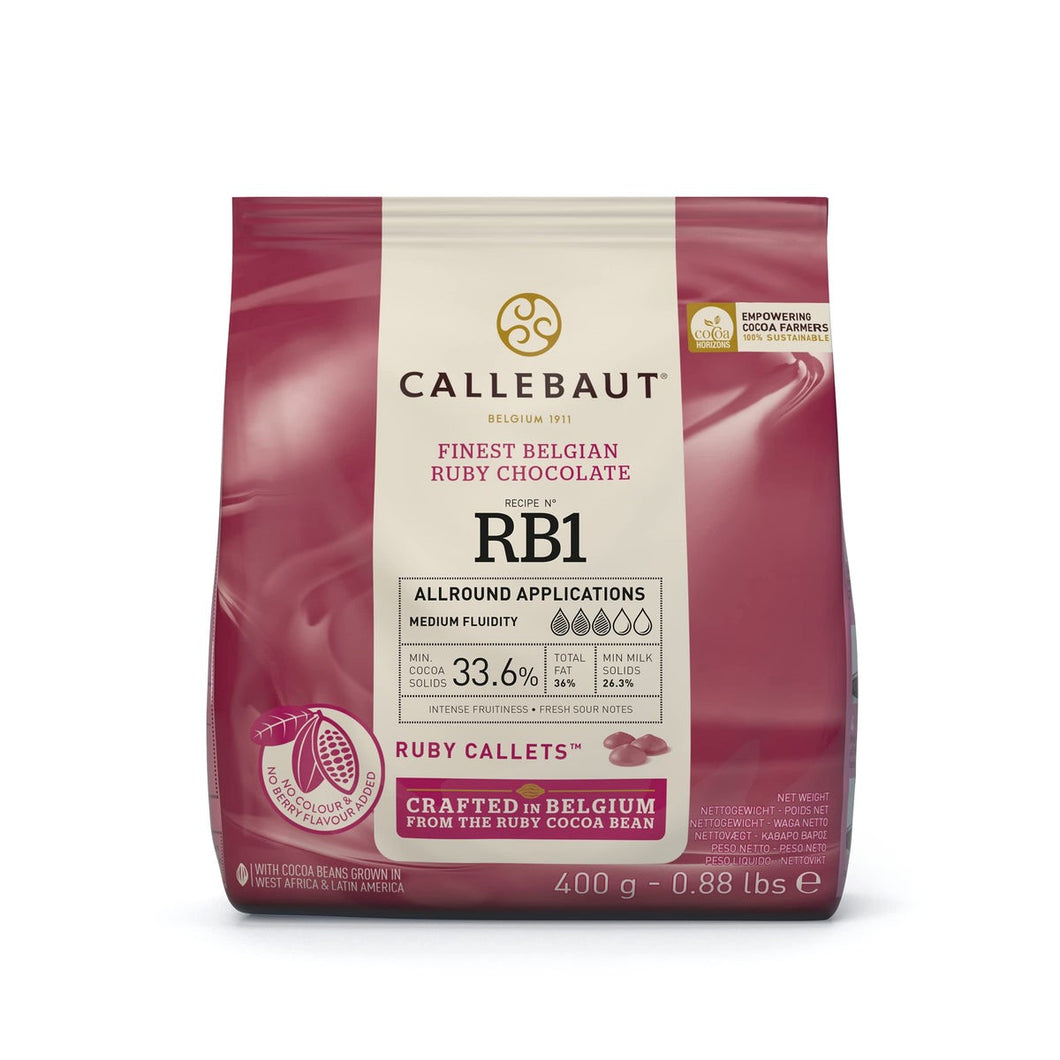 Callebaut - Ruby Callets - Chocolate 7 x 400g