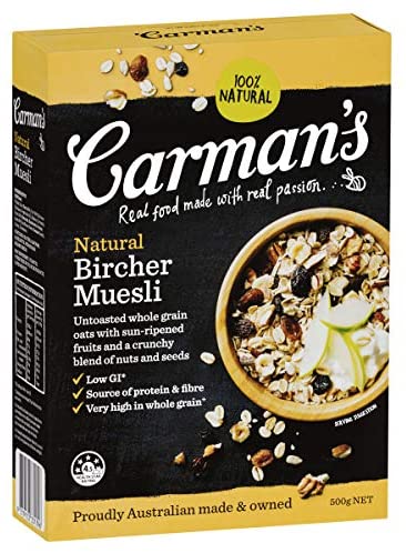 Carman’s - Natural Bircher Muesli 6 x 500g