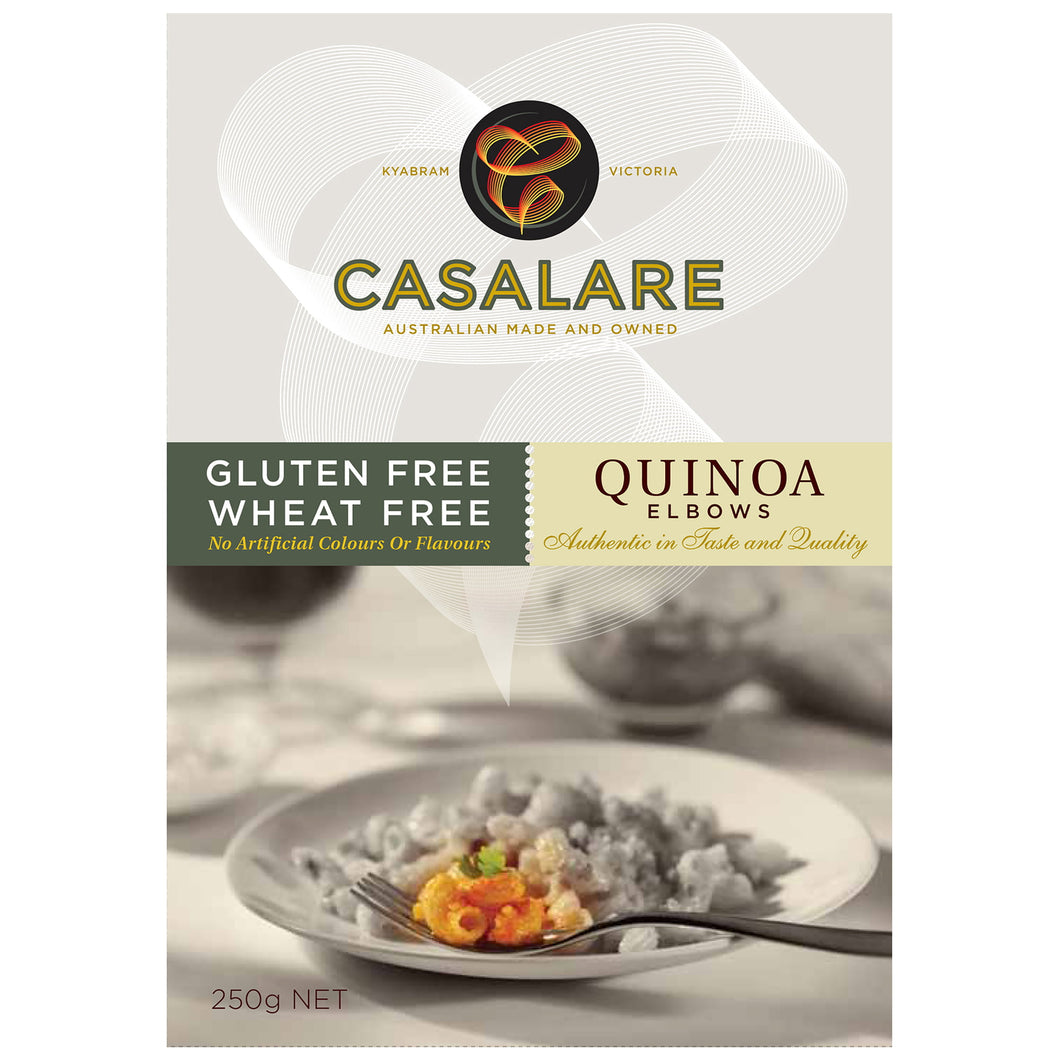 Casalare Pasta - Quinoa Elbows 6 x 250g