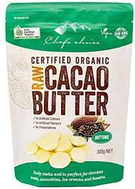 Chef's Choice - Organic Cacao - Butter Button 4 x 300g