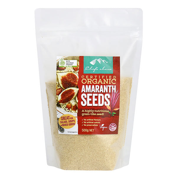 Chef's Choice - Organic Grains - Amaranth Seed 4 x 500g