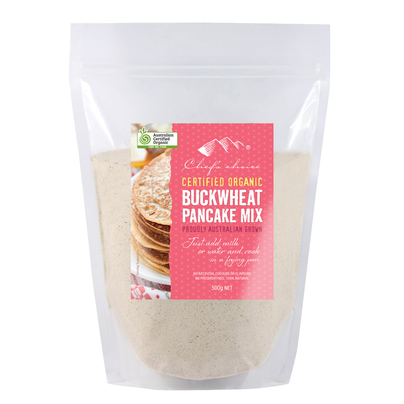 Chef's Choice - Organic Grains - Buckwheat Pancake Mix 4 x 500g