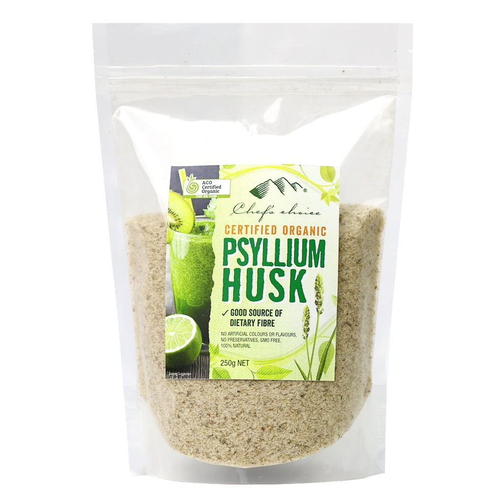 Chef's Choice - Organic Grains - Psyllium Husk 4 x 250g