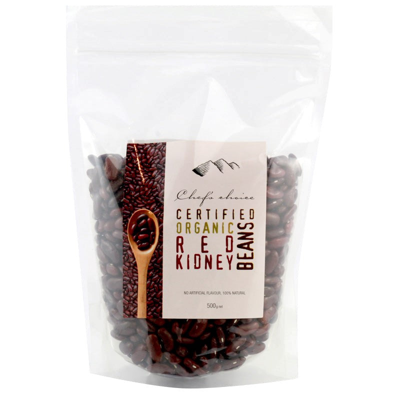 Chef's Choice - Organic Grains - Red Kidney Beans 4 x 500g