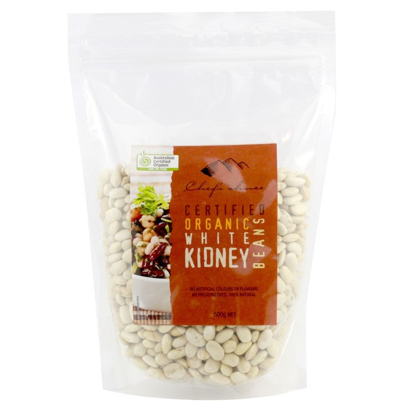 Chef's Choice - Organic Grains - White Kidney Beans 4 x 500g