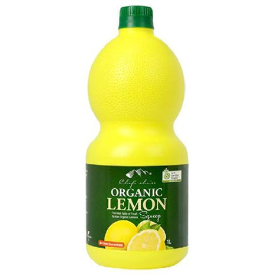 Chef's Choice - Organic Juice - Lemon 3 x 1000ml