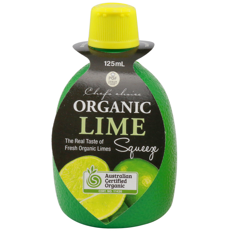 Chef's Choice - Organic Juice - Lime 6 x 125ml