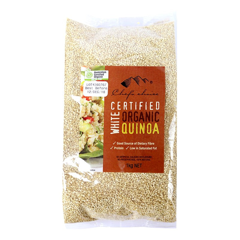 Chef's Choice - Organic Quinoa - White 3 x 1000g