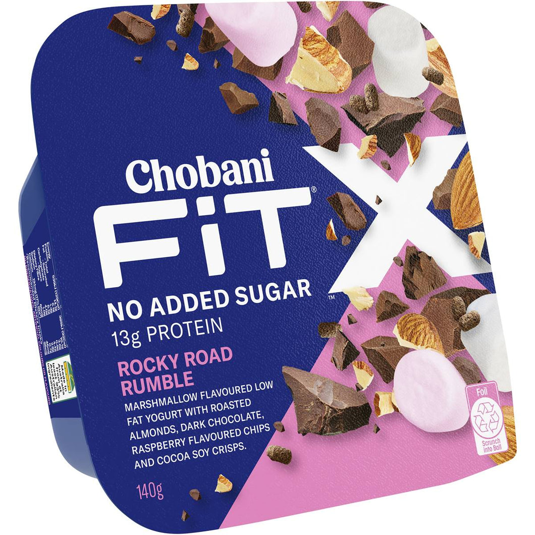 Chobani Fit X Yogurt Flip - Rocky Road Rumble 8 x 140g