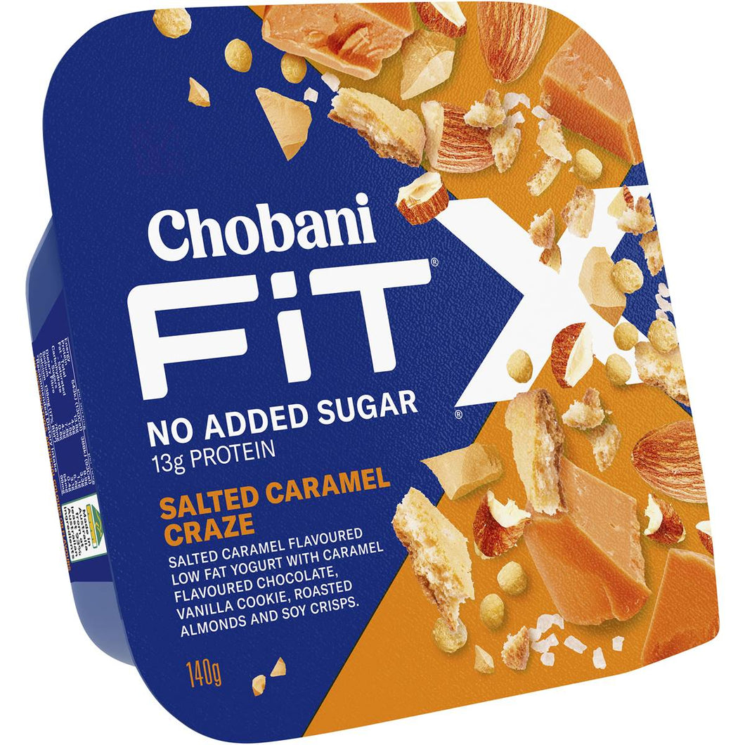 Chobani Fit X Yogurt Flip - Salted Caramel Craze 8 x 140g