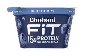 Chobani Fit Yogurt Pot - Blueberry 8 x 170g