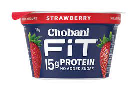 Chobani Fit Yogurt Pot - Strawberry 8 x 170g