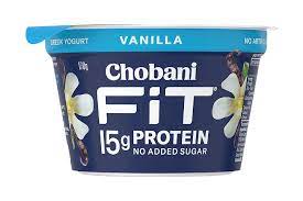 Chobani Fit Yogurt Pot - Vanilla 8 x 170g