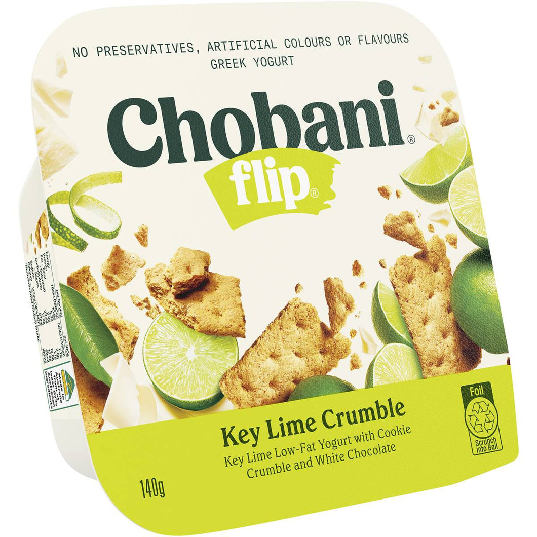 Chobani Yogurt Flip - Key Lime Crumble 8 x 140g