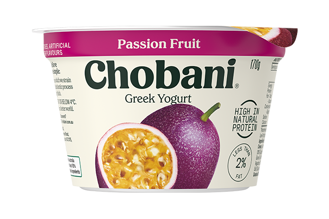 Chobani Yogurt Pots - Passionfruit 8 x 170g