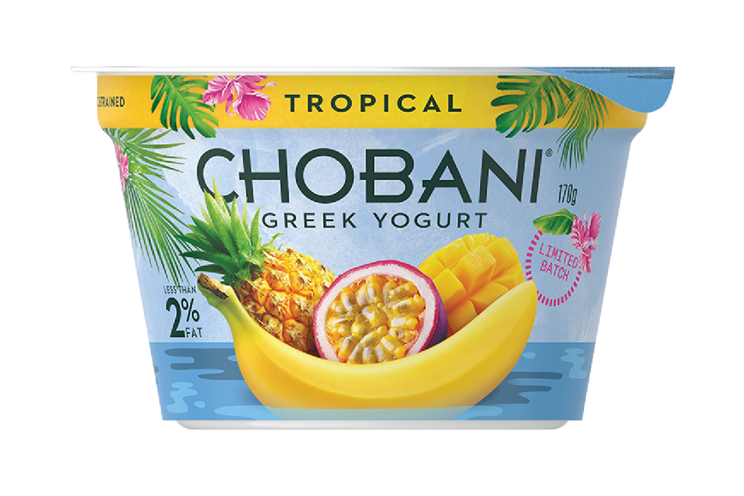Chobani Yogurt Pots - Tropical 8 x 170g