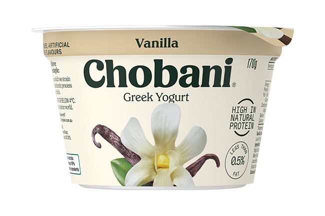 Chobani Yogurt Pots - Vanilla 8 x 170g