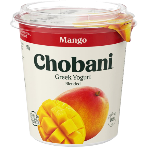 Chobani Yogurt Tubs - Mango 6 x 907g