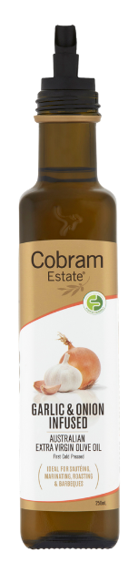 Cobram Estate EVOO - Garlic & Onion 6 x 250ml