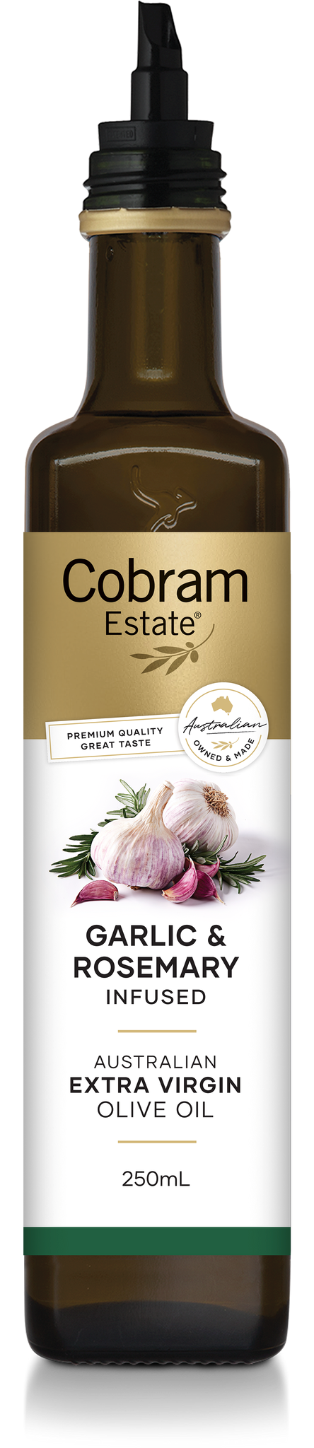 Cobram Estate EVOO - Garlic & Rosemary Oil 6 x 250ml