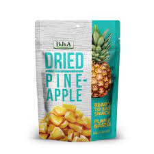 DJ&A - Fruits - Dried Fruits - Pineapple 16 x 125g