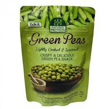 DJ&A - Peas - Green Peas - Lightly Seasoned 16 x 75g