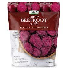 DJ&A - Veggie - Crispy Slices - Beetroot 16 x 50g