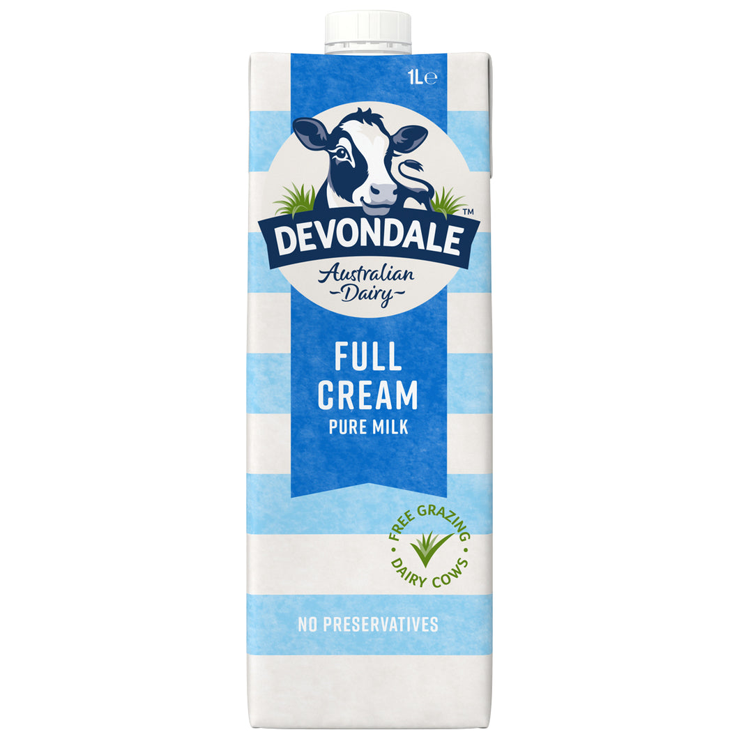 Devondale - Long Life - Full Cream Milk 10 x 1000ml