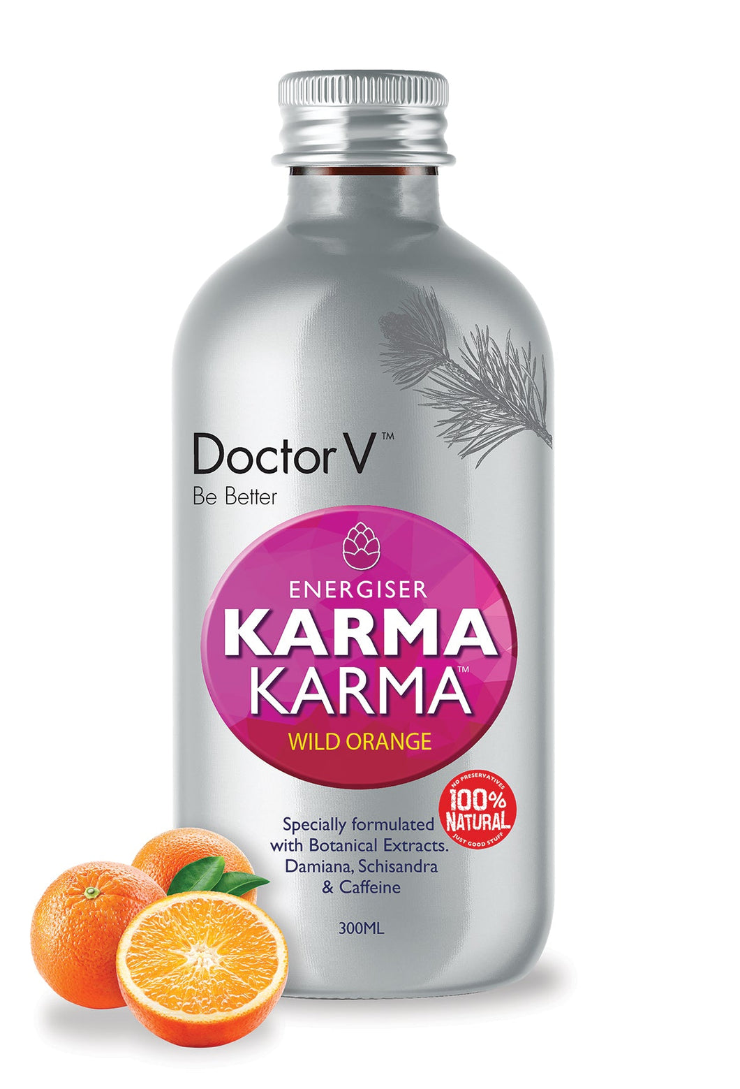 Doctor V - Healthy Energy Drinks - Karma Karma 12 x 300ml