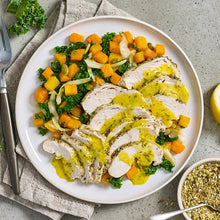 Load image into Gallery viewer, My Muscle Chef - Dukkah Chicken Salad with Lemon Tahini Dressing
