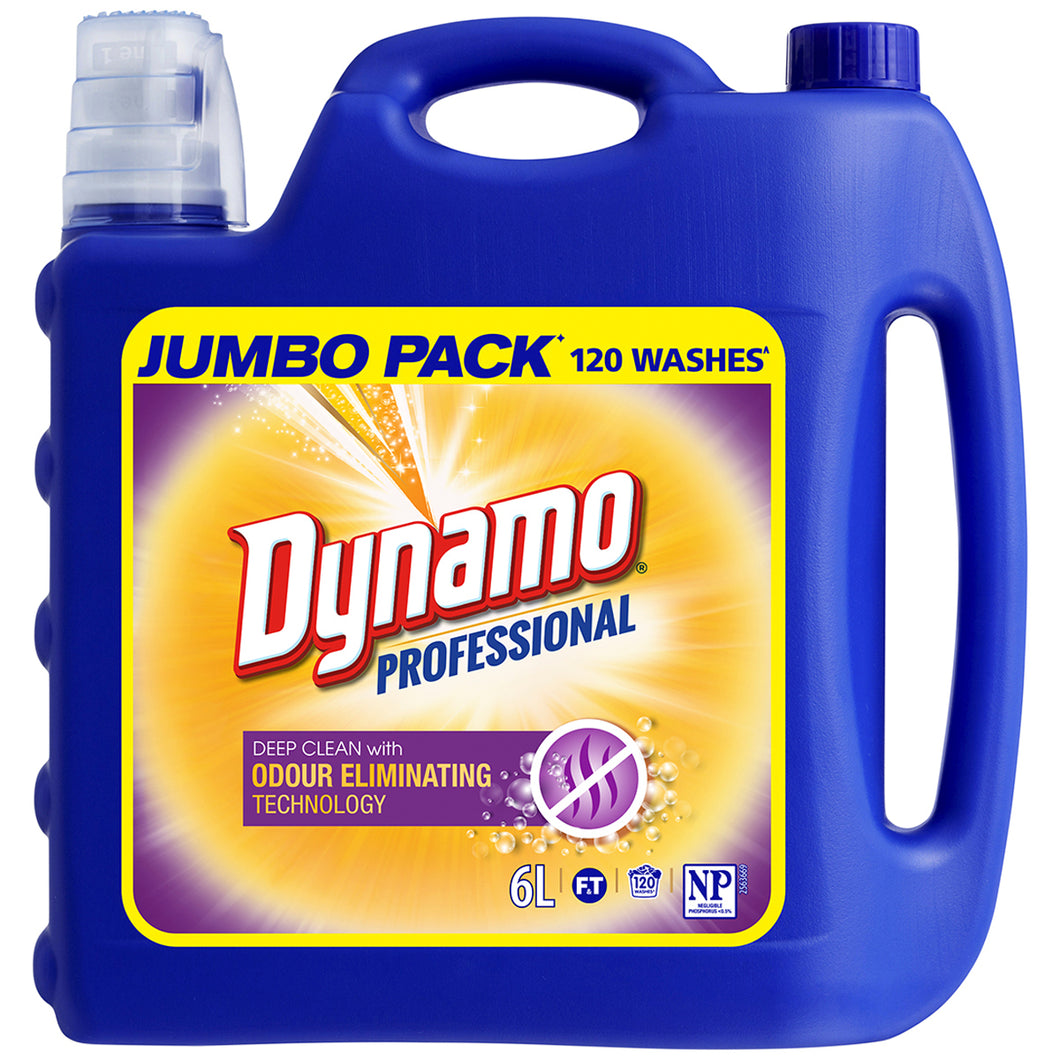 Dynamo - Laundry Liquid - Professional Odour Eliminating 6L