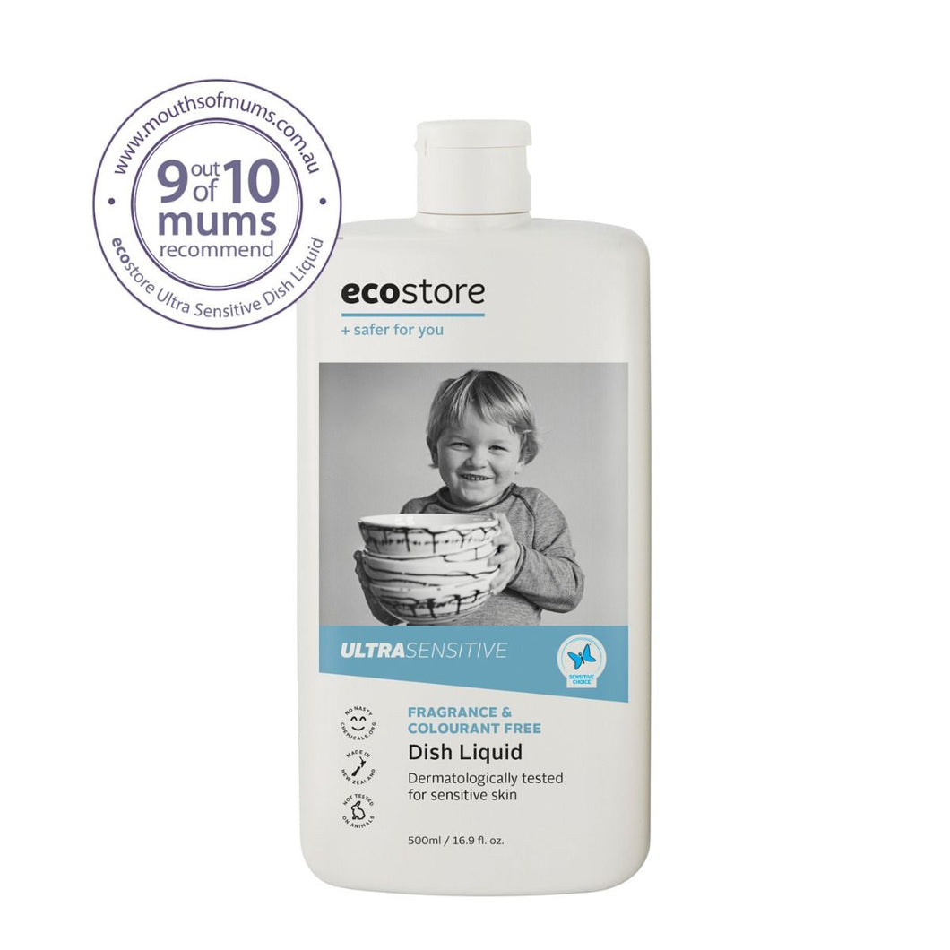 Ecostore - Dishwash, Liquid - Ultra Sensitive 6 x 1L