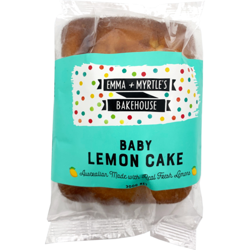 Emma + Myrtle’s Bakehouse - Baby Lemon Cake 12 x 300g