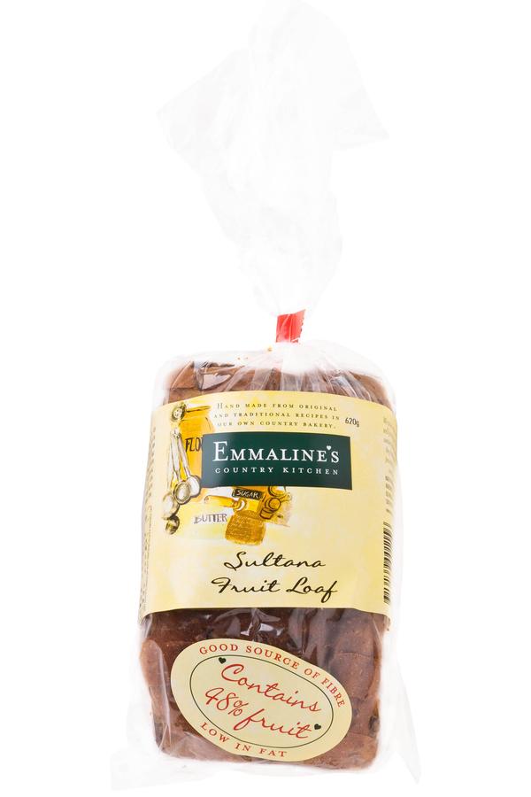 Emmaline's Sultana Fruit Loaf 620g