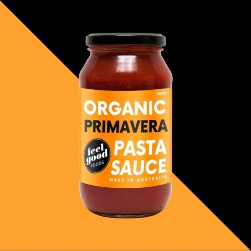 Feel Good Food - Organic Pasta Sauce - Primavera 6 x 500g