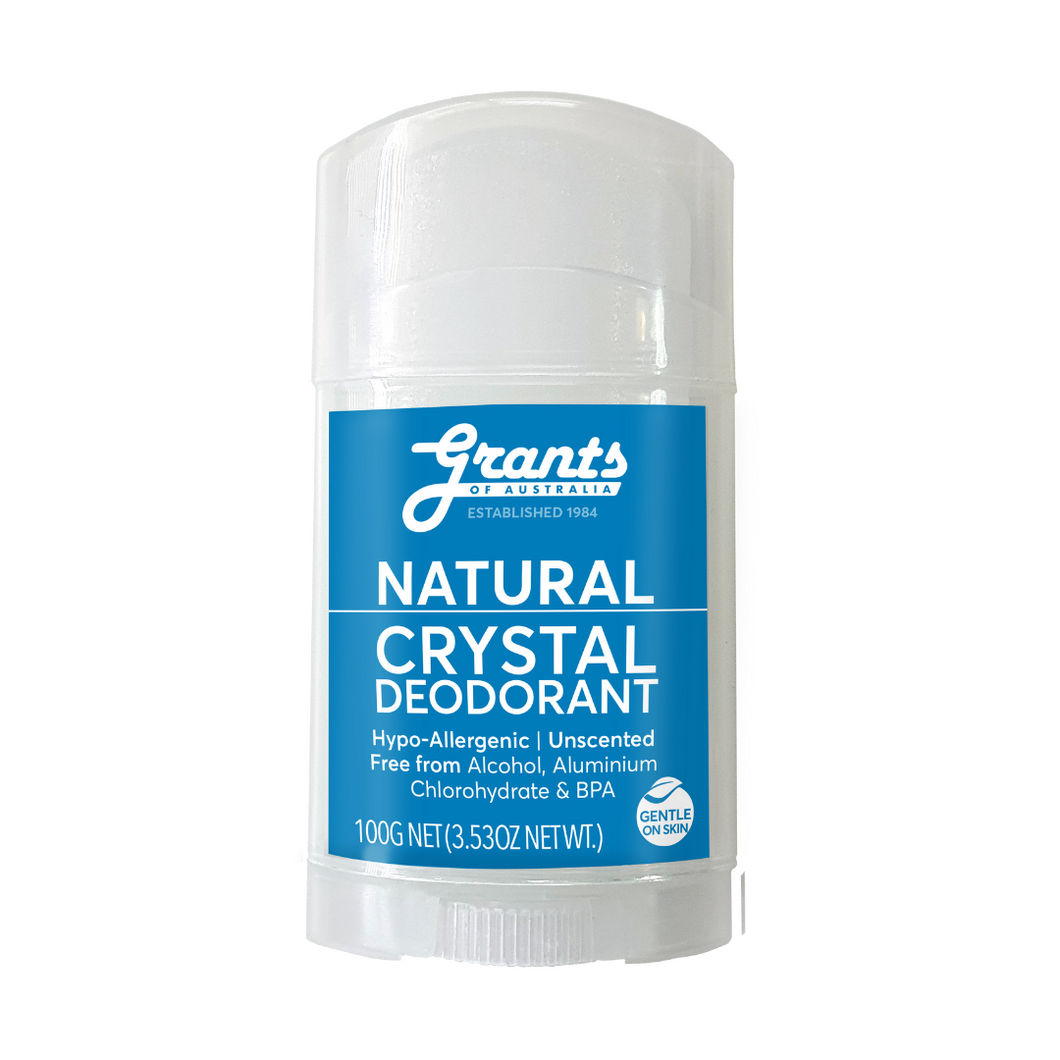 Grants Of Australia - Crystal Deodorant - Natural  12 x 100g