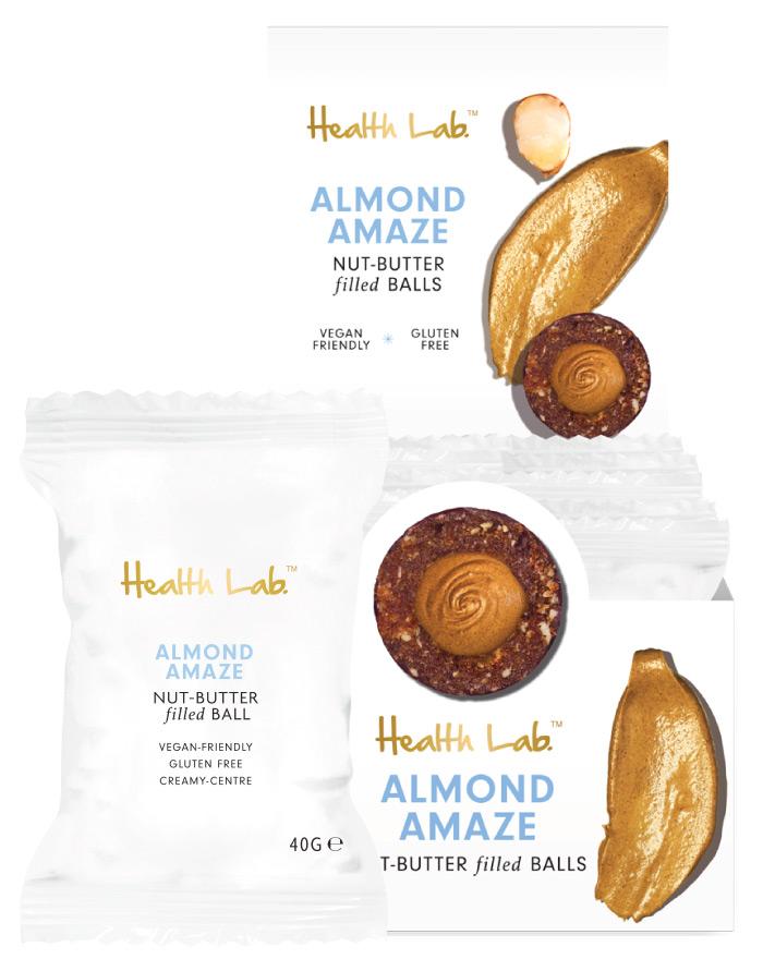 Health Lab - Almond Amaze Ball 12 x 40g