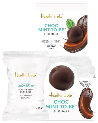 Health Lab - Choc Mint Ball 12 x 40g