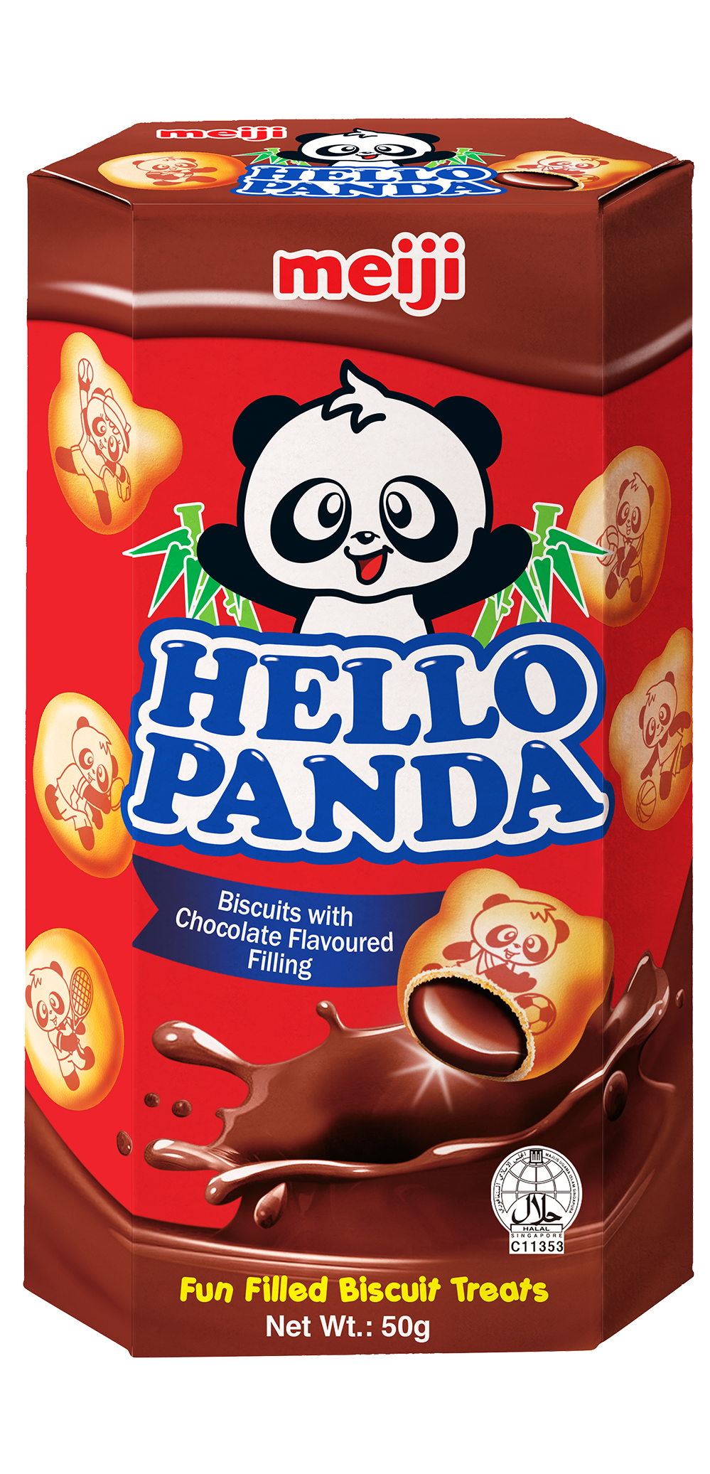 Hello Panda - Japanese Snacks - Choco - 10 x 50g