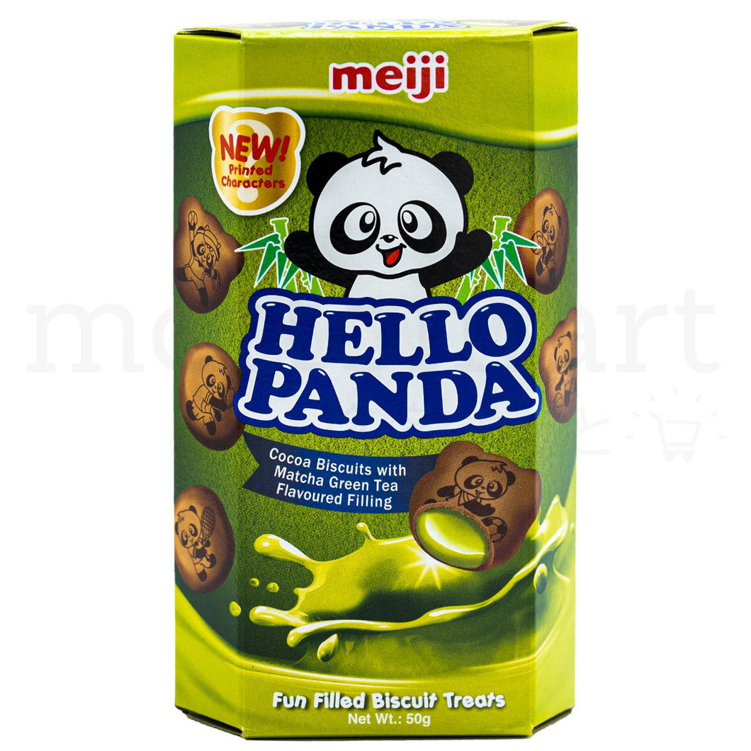 Hello Panda - Japanese Snacks - Green Tea - 10 x 50g