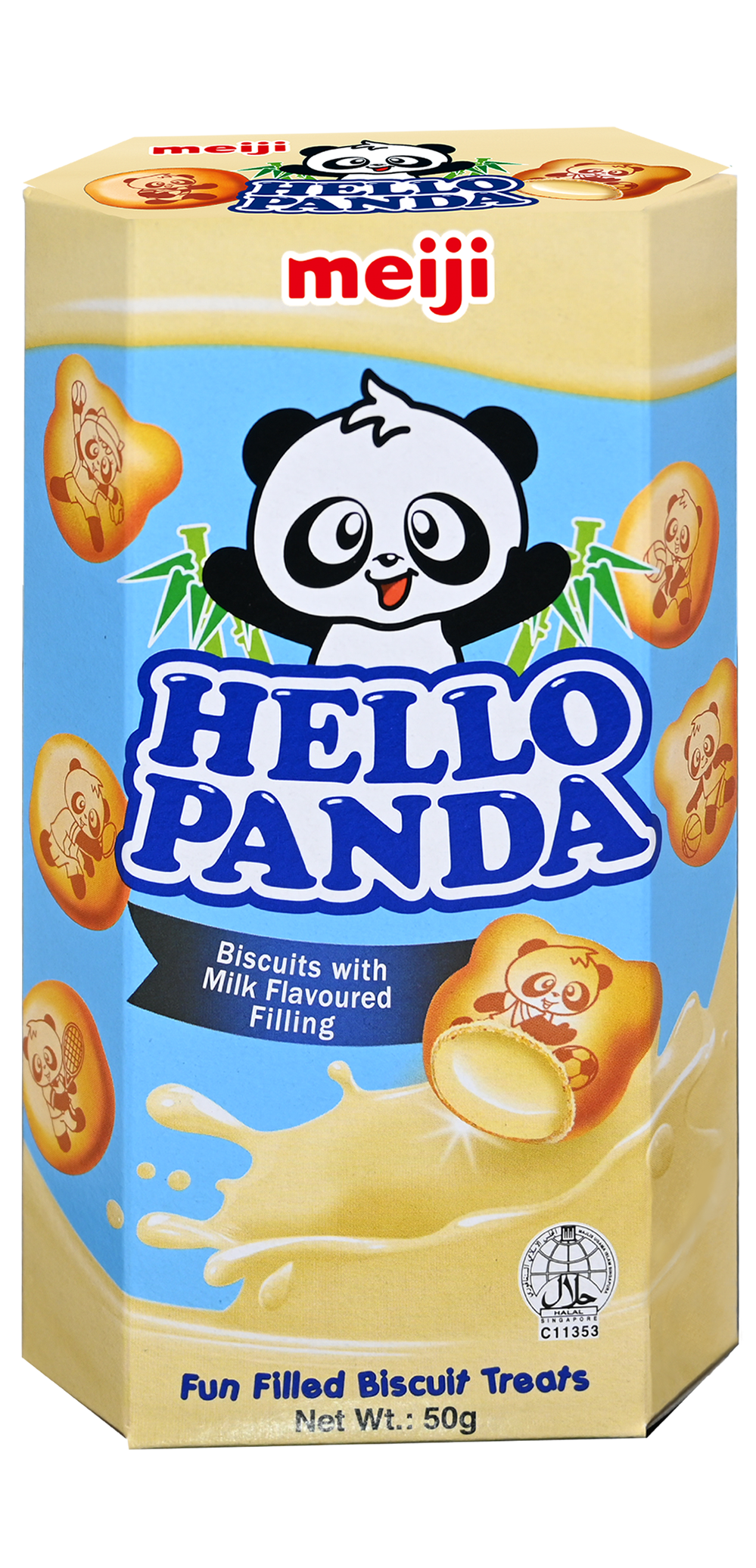 Hello Panda - Japanese Snacks - Milk - 10 x 50g