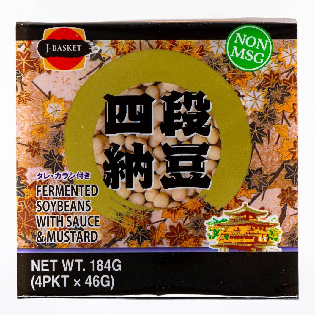 J Basket - Japanese Natto - Fermented Soybean - 6 x 184g