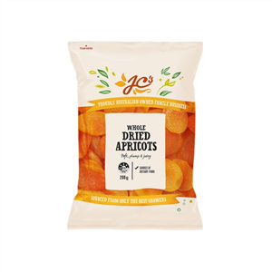 Jc’s Apricots Dried 12 x 200g