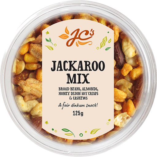 Jc’s Jackaroo Mix Tubs 12 x 125g