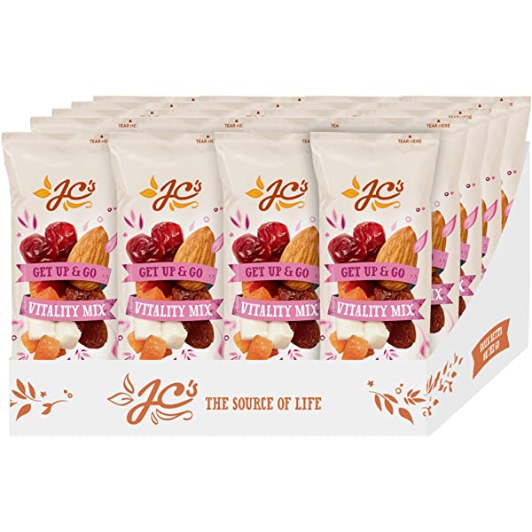 Jc’s Vitality Mix Snack Pack 20 x 30g