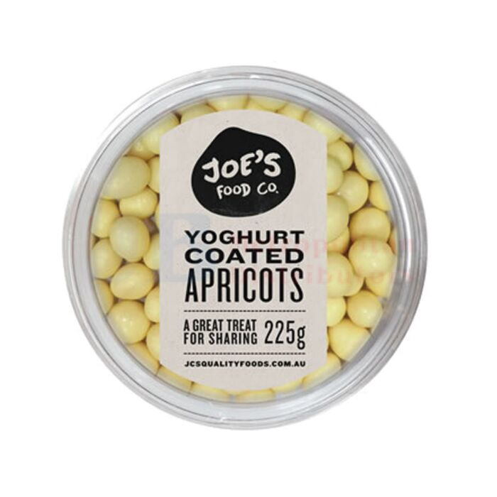 Jc’s - Yoghurt Coated Apricots Tubs 12 x 225g