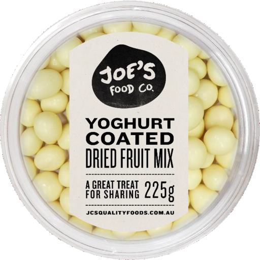 Jc’s - Yoghurt Coated Dried Fruit Mix Tubs 12 x 225g