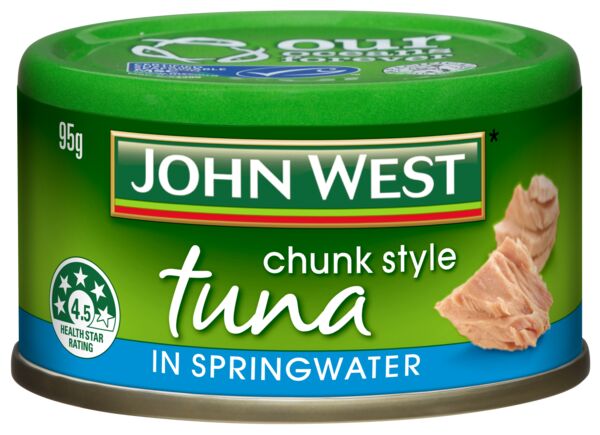 John West - Tuna - Spring Water - 12 x 95g