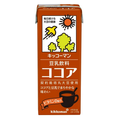 Kikkoman - Japanese Beverage - Soy Milk Black Tea - 18 x 200ml