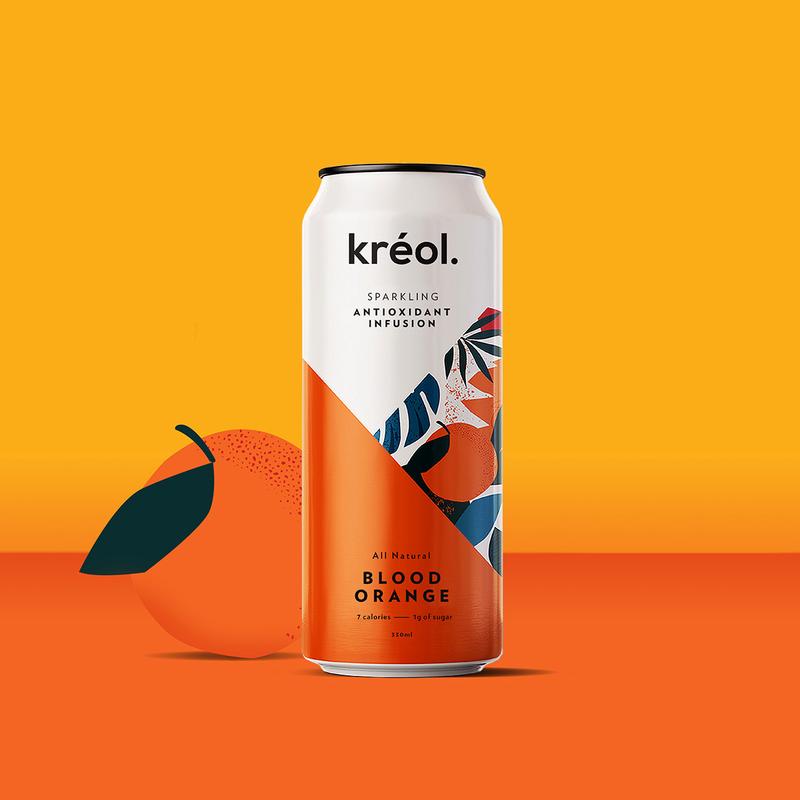 Kreol - Sparkling Blood Orange 12 x 330ml